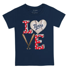 Minnesota Twins Tiny Turnip Youth Baseball Love T-Shirt Online