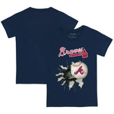 Atlanta Braves Tiny Turnip Youth Baseball Tear T-Shirt Outlet