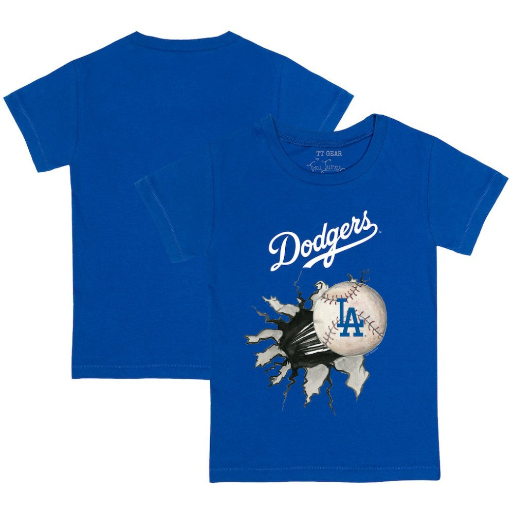 Los Angeles Dodgers Tiny Turnip Youth Baseball Tear T-Shirt Near Me