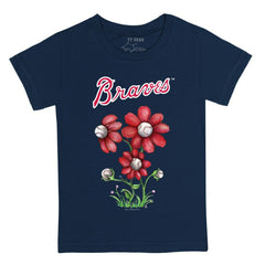 Atlanta Braves Tiny Turnip Youth Blooming Baseballs T-Shirt Sale