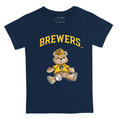 Milwaukee Brewers Tiny Turnip Youth Teddy Boy T-Shirt for sale