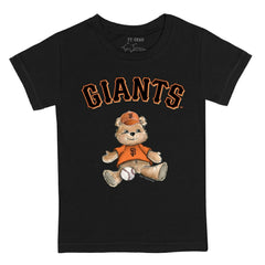 San Francisco Giants Tiny Turnip Youth Teddy Boy T-Shirt Outlet