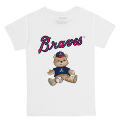 Atlanta Braves Tiny Turnip Youth Teddy Boy T-Shirt Outlet