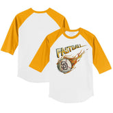 San Diego Padres Tiny Turnip Youth Fastball 3/4-Sleeve Raglan T-Shirt for sale