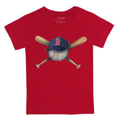 Boston Red Sox Tiny Turnip Youth Hat Crossbats T-Shirt Discount