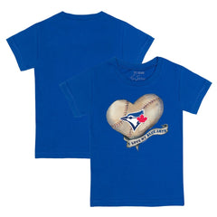 Toronto Blue Jays Tiny Turnip Youth Heart Banner T-Shirt for sale