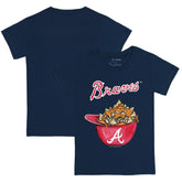 Atlanta Braves Tiny Turnip Youth Nacho Helmet T-Shirt Online