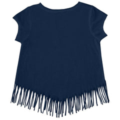 Tampa Bay Rays Tiny Turnip Girls Youth Prism Arrows Fringe T-Shirt Outlet