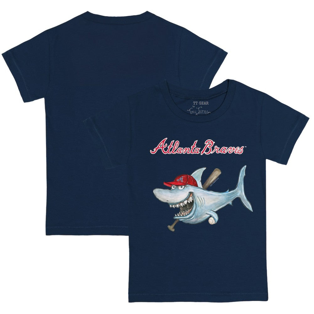 Atlanta Braves Tiny Turnip Youth Shark T-Shirt Near Me