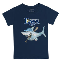 Tampa Bay Rays Tiny Turnip Youth Shark T-Shirt Discount