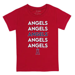 Los Angeles Angels Tiny Turnip Youth Stacked T-Shirt Sale