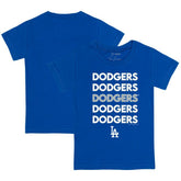 Los Angeles Dodgers Tiny Turnip Youth Stacked T-Shirt Near Me