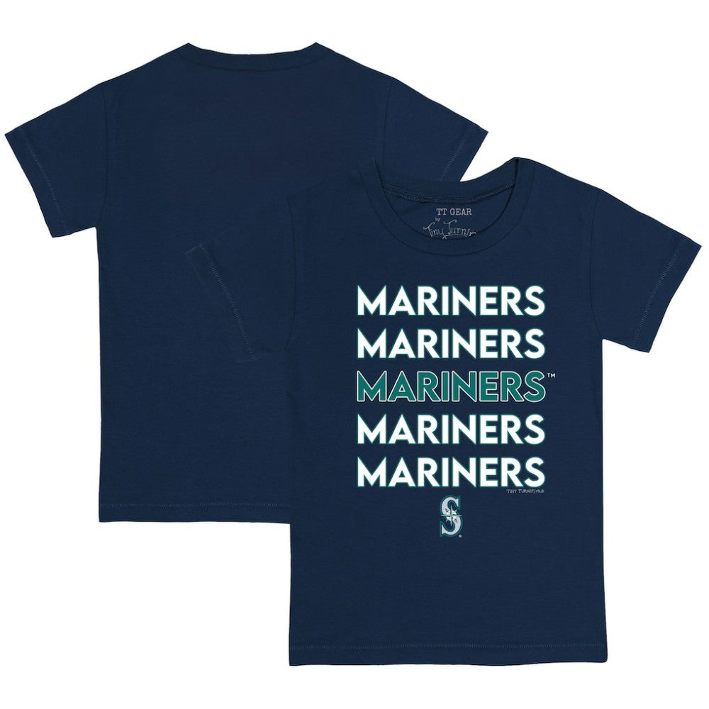 Seattle Mariners Tiny Turnip Youth Stacked T-Shirt Discount
