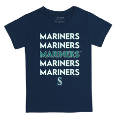 Seattle Mariners Tiny Turnip Youth Stacked T-Shirt Discount
