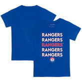 Texas Rangers Tiny Turnip Youth Stacked T-Shirt Sale