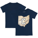 Cleveland Guardians Tiny Turnip Youth State Outline T-Shirt for sale