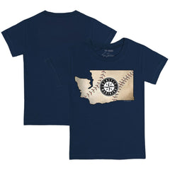 Seattle Mariners Tiny Turnip Youth State Outline T-Shirt Near Me