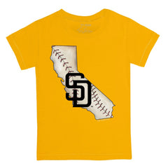San Diego Padres Tiny Turnip Youth State Outline T-Shirt Near Me