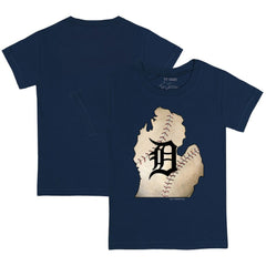 Detroit Tigers Tiny Turnip Youth State Outline T-Shirt for sale