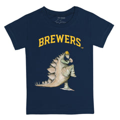 Milwaukee Brewers Tiny Turnip Youth Stega T-Shirt for sale