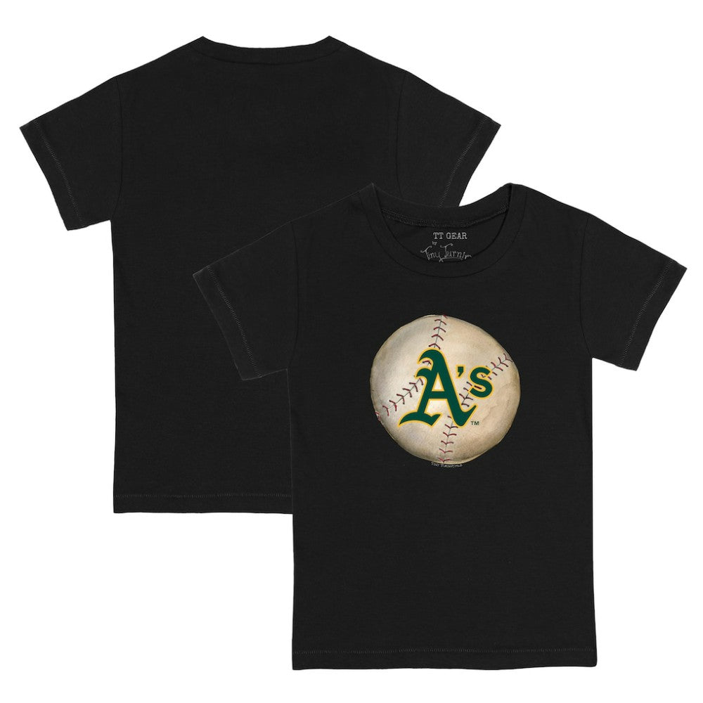 Athletics Tiny Turnip Youth Stitched Baseball T-Shirt for sale
