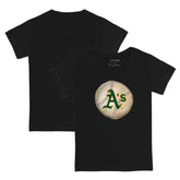 Athletics Tiny Turnip Youth Stitched Baseball T-Shirt for sale