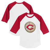 Cincinnati Reds Tiny Turnip Youth Stitched Baseball 3/4-Sleeve Raglan T-Shirt for sale