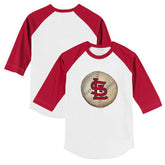 St. Louis Cardinals Tiny Turnip Youth Stitched Baseball 3/4-Sleeve Raglan T-Shirt Outlet