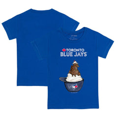 Toronto Blue Jays Tiny Turnip Youth Sundae Helmet T-Shirt Near Me