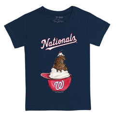 Washington Nationals Tiny Turnip Youth Sundae Helmet T-Shirt Outlet