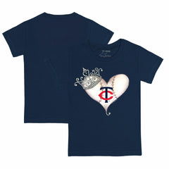 Minnesota Twins Tiny Turnip Youth Tiara Heart T-Shirt Near Me