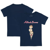Atlanta Braves Tiny Turnip Youth Triple Scoop T-Shirt for sale