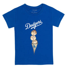 Los Angeles Dodgers Tiny Turnip Youth Triple Scoop T-Shirt Near Me