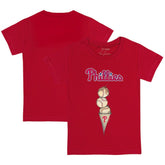 Philadelphia Phillies Tiny Turnip Youth Triple Scoop T-Shirt for sale