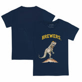 Milwaukee Brewers Tiny Turnip Youth TT Rex T-Shirt Discount