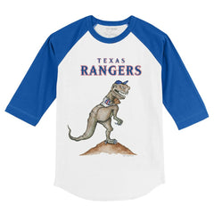 Texas Rangers Tiny Turnip Youth TT Rex 3/4-Sleeve Raglan T-Shirt Near Me