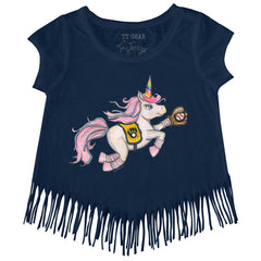 Milwaukee Brewers Tiny Turnip Girls Youth Unicorn Fringe T-Shirt Near Me