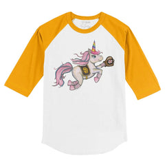 San Diego Padres Tiny Turnip Youth Unicorn 3/4-Sleeve Raglan T-Shirt for sale