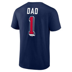 Cleveland Guardians Number One Dad Team Logo T-Shirt Sale
