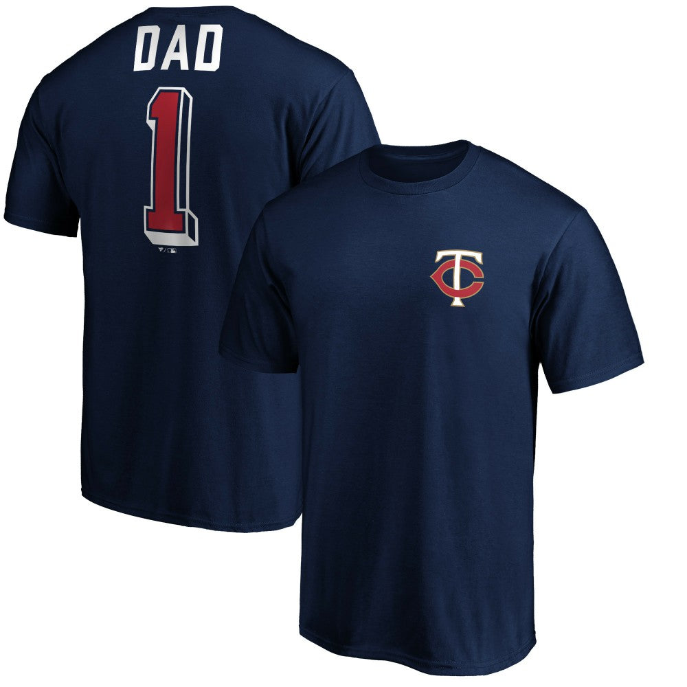 Minnesota Twins Number One Dad T-Shirt Outlet