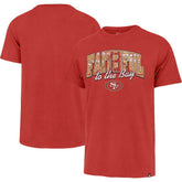 San Francisco 49ers '47 Regional Franklin T-Shirt - Scarlet - 47 brand