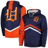 Detroit Tigers Mitchell & Ness Undeniable Full-Zip Hoodie Windbreaker Jacket Online