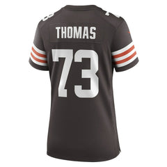 Joe Thomas Cleveland Browns Women's Retired Game Player Jersey - Brown - Nike