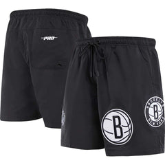 Brooklyn Nets Pro Standard Classics Woven Shorts Black
