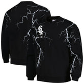 Chicago White Sox PLEASURES Lightning Crewneck Pullover Sweatshirt for sale