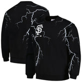 San Francisco Giants PLEASURES Lightning Crewneck Pullover Sweatshirt Near Me