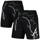 Atlanta Braves PLEASURES Lightning Shorts Sale