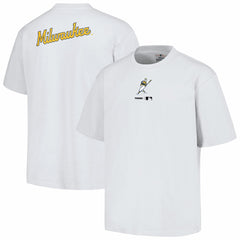 Milwaukee Brewers PLEASURES Mascot T-Shirt Outlet