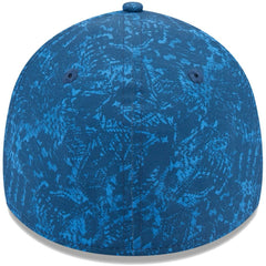New Era - Chelsea New Era Retro All Over Print 39THIRTY Flex Hat - Blue/Navy