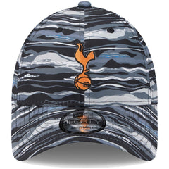 New Era - Tottenham Hotspur New Era Wave All Over Print 9FORTY Adjustable Hat - Black